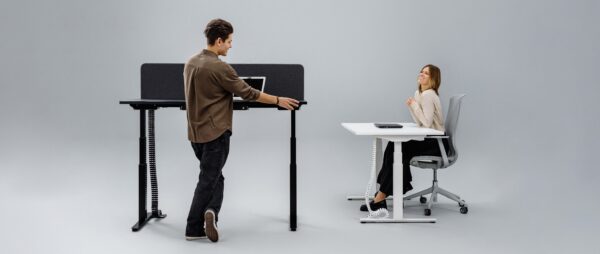 Q-Active zit/sta bureau | 180 x 80cm | Houtgroep 1 - Afbeelding 5