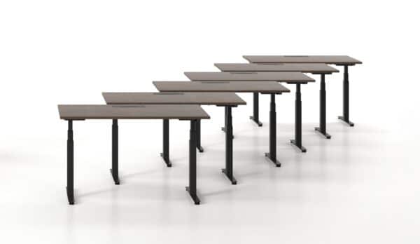 Q-Active zit/sta bureau | 180 x 80cm | Houtgroep 1 - Afbeelding 9