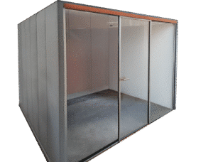 Vergadercabine 300x280cm Lightbox | gebruikt