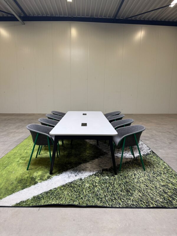 Gebruikte vergadertafel 320x120x74cm - Afbeelding 6