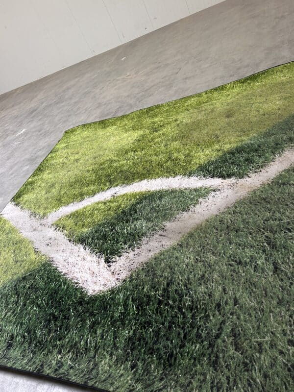 Vloerkleed 300x350cm bedrukt met kunstgras - Afbeelding 3