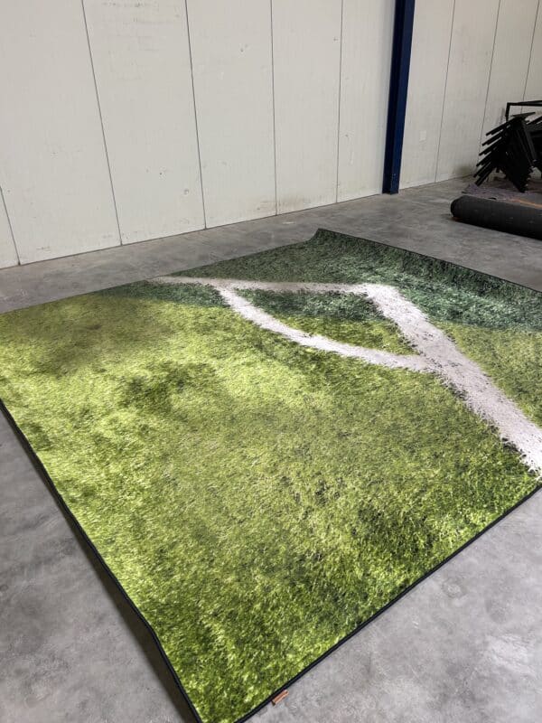 Vloerkleed 300x350cm bedrukt met kunstgras - Afbeelding 2