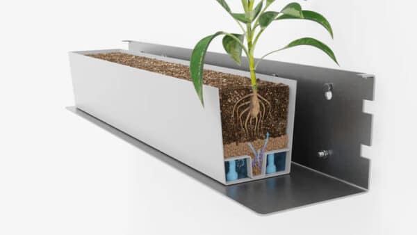 Metalen plantenbak voor aan de muur | Metalflowerbox - Afbeelding 5