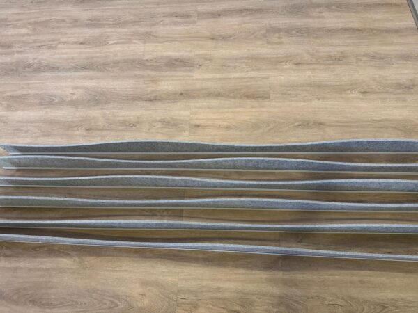 Feltouch Plativity Baffle model Wave 240 x 300 cm Zilvergrijs - Afbeelding 5