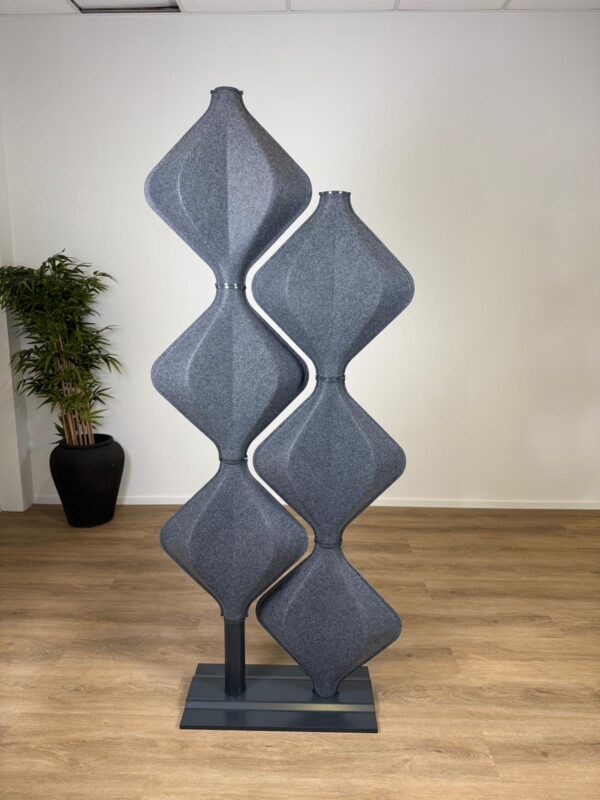 Tweedehands akoestische scheidingswand 196 cm Feltouch | Sense DIAGON - Afbeelding 5