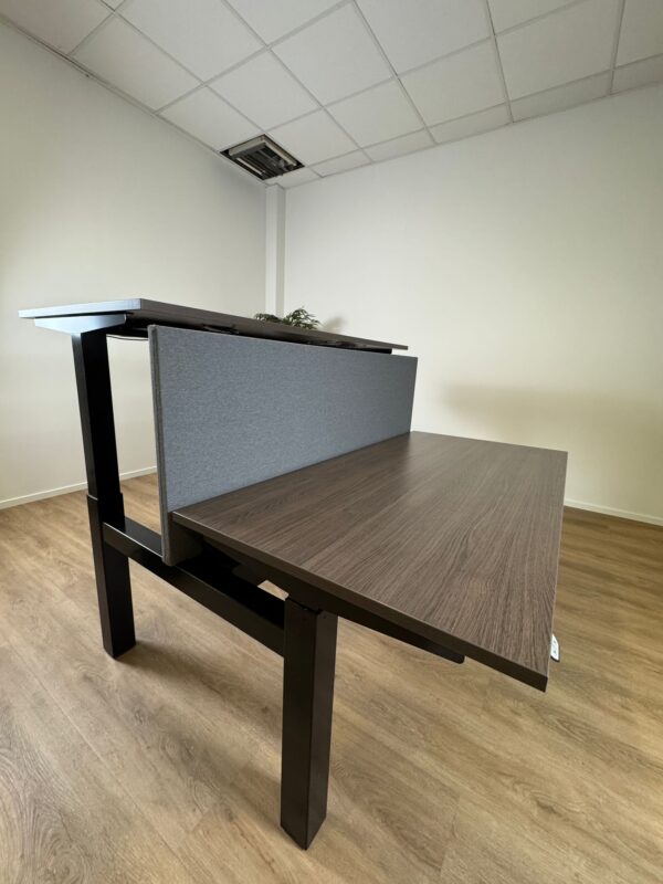 Gebruikt elektrisch duo bureau 160x80cm - Afbeelding 12