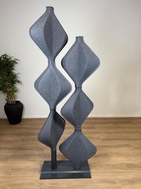Tweedehands akoestische scheidingswand 196 cm Feltouch | Sense DIAGON - Afbeelding 3