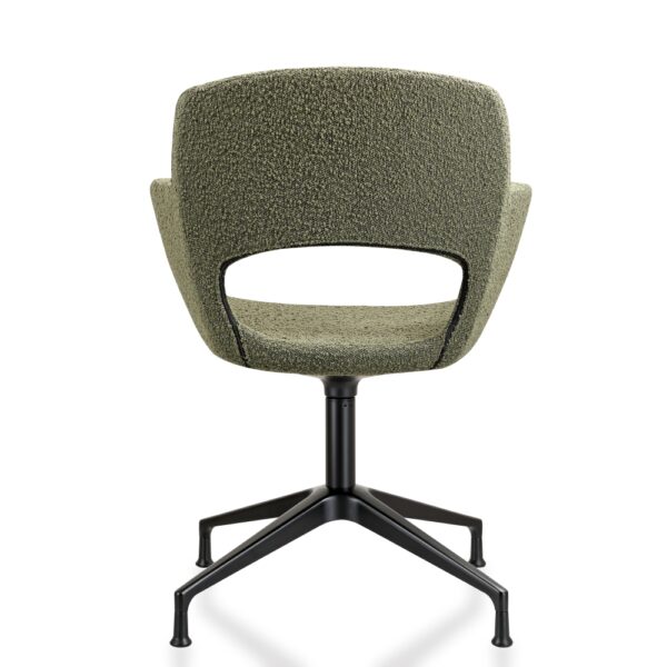 Vergaderstoel 1830T bouclé stoffering - Afbeelding 9