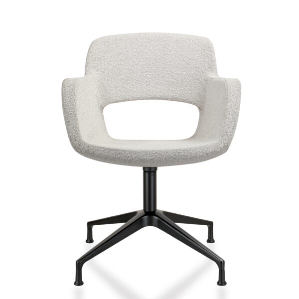 Vergaderstoel 1830T bouclé stoffering - Afbeelding 5
