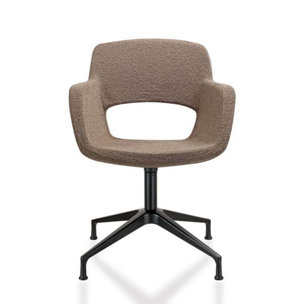 Vergaderstoel 1830T bouclé stoffering - Afbeelding 11
