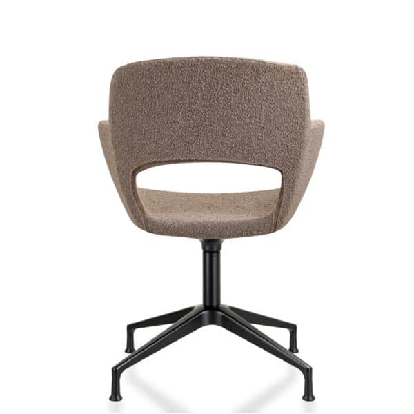 Vergaderstoel 1830T bouclé stoffering - Afbeelding 14