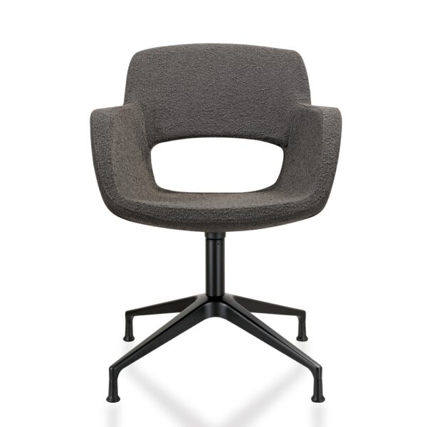 Vergaderstoel 1830T bouclé stoffering - Afbeelding 19