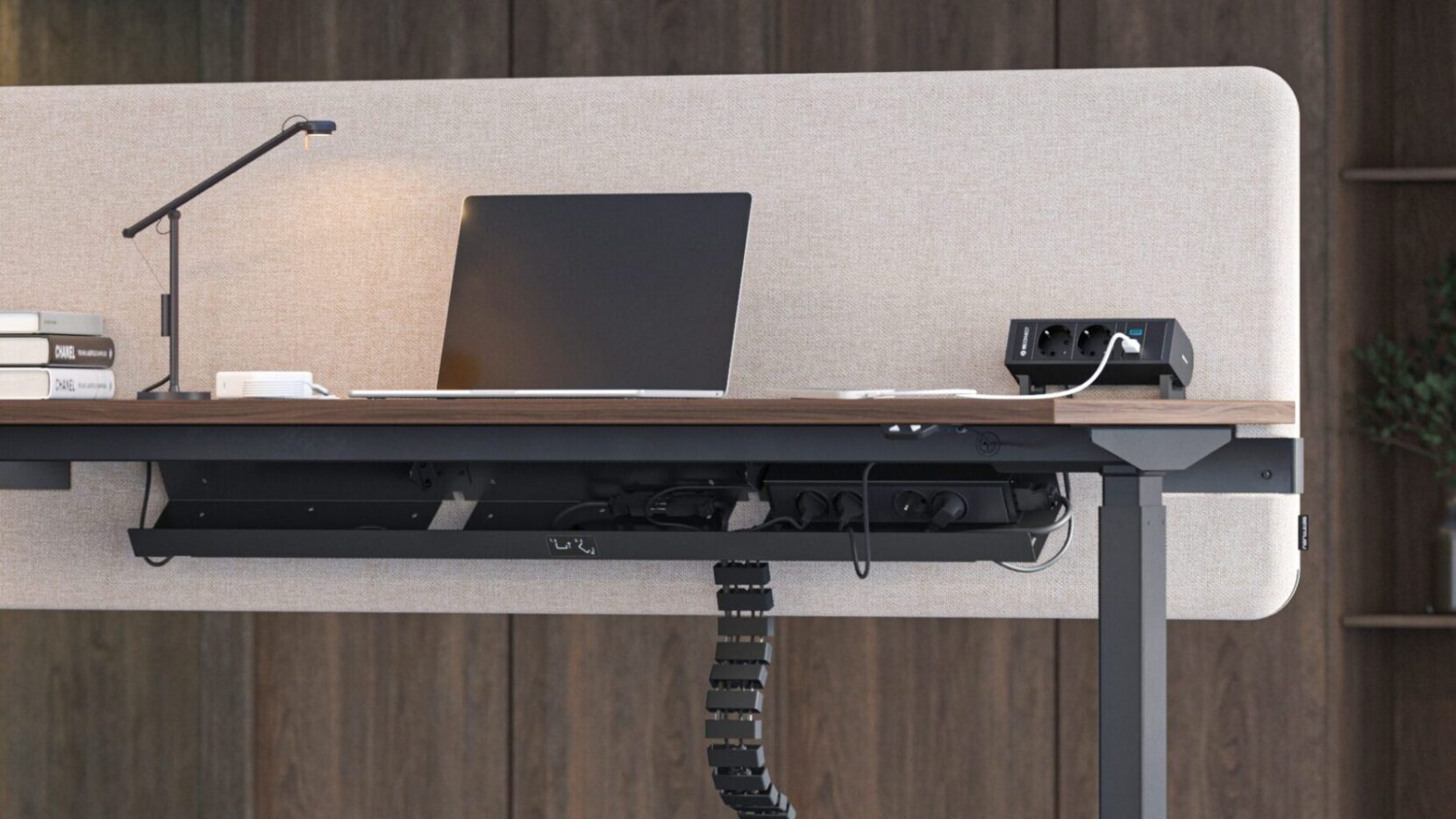 kabelgoot onder bureau