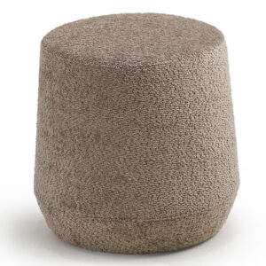 Beige poef kantoor S 909.