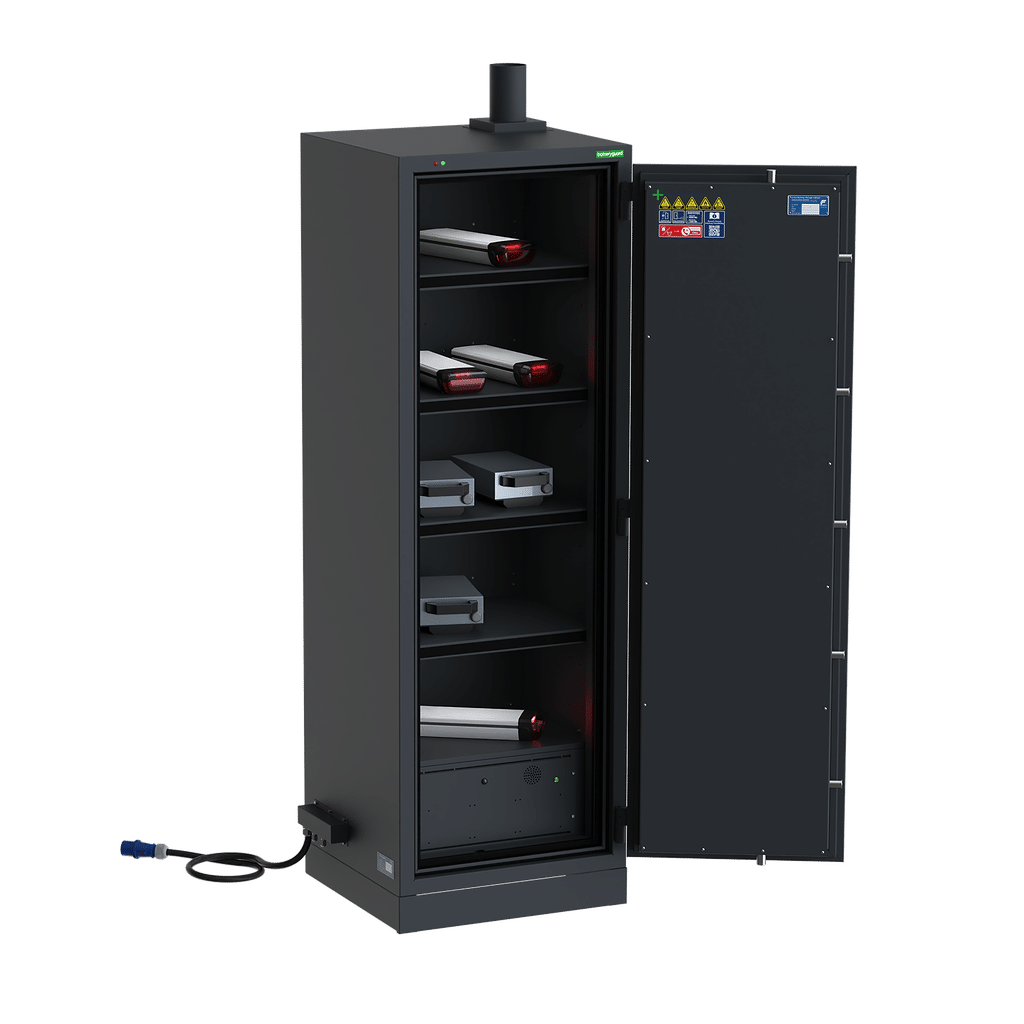 Accukast Batteryguard HE L 10 vol met accu's