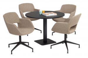 Ronde kolomtafel Ø80cm of Ø100cm