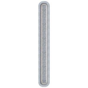 Lichtgrijze Akoestische wandlamp 22x165cm Sparkle Line.