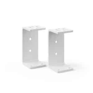 witte klemmen voor akoestisch bureau scheidingswand