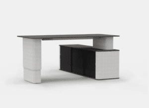 Hoekbureau 200x160cm Eleganza