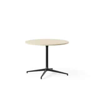 Botany vergadertafel met metaal onderstel 4 personen Ø100cm